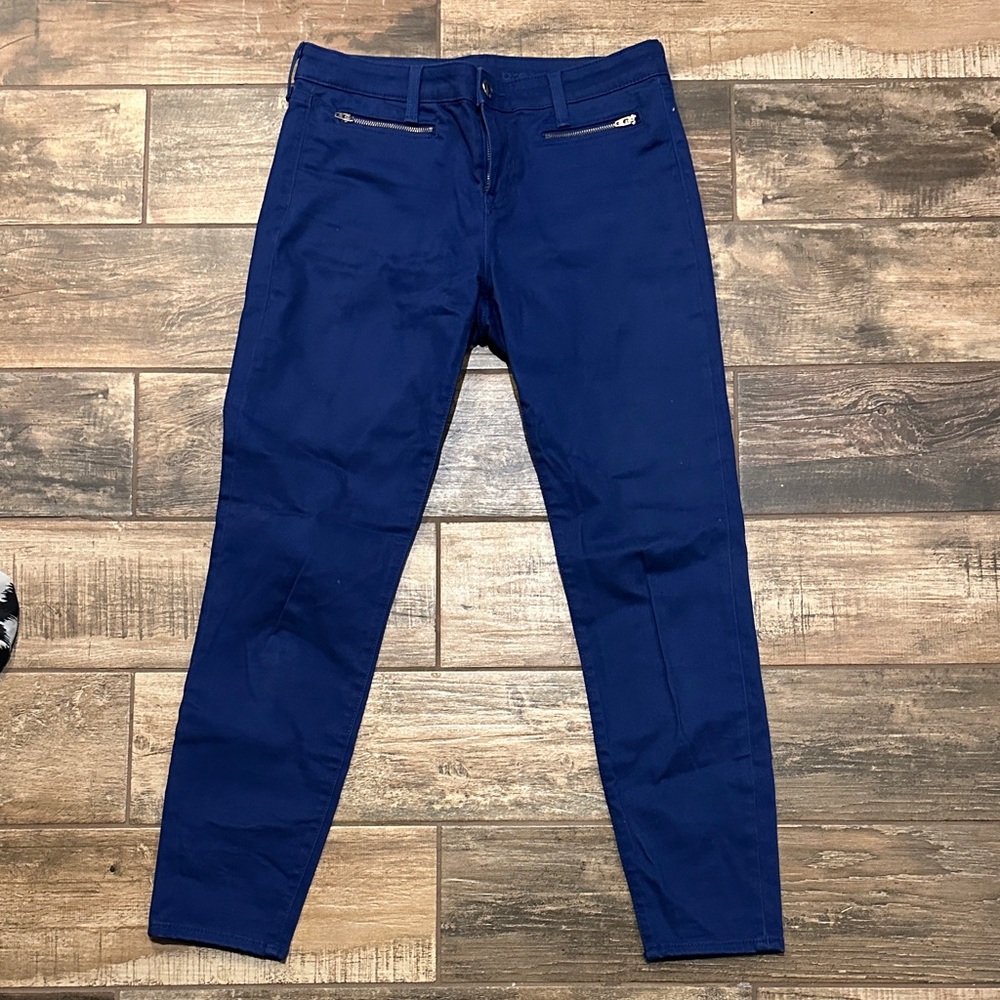 GAP Blue Ankle Cropped Pants